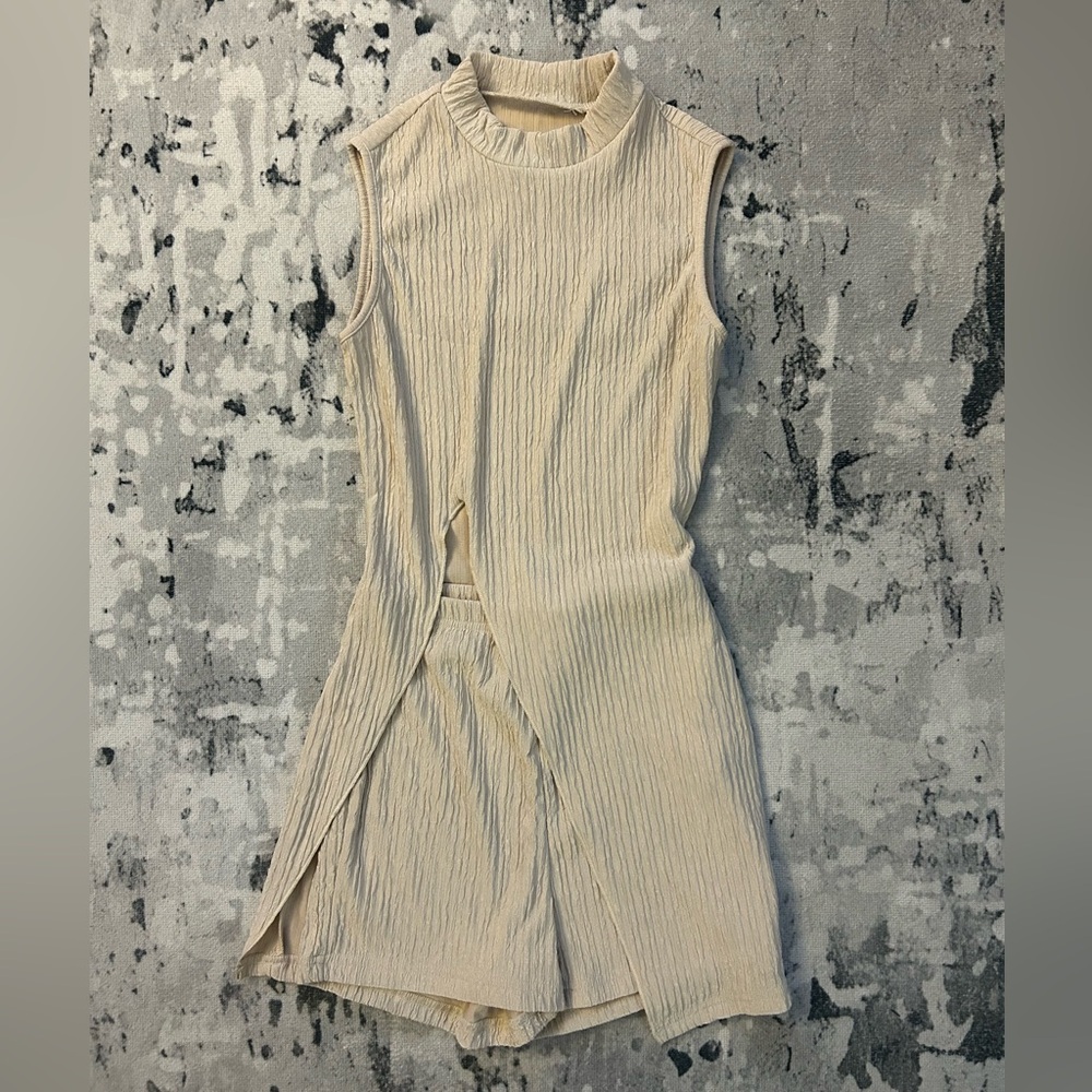 Two-Piece Shorts and Top Set